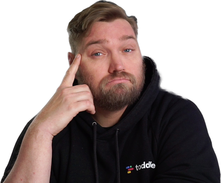 Andreas looks concerned.